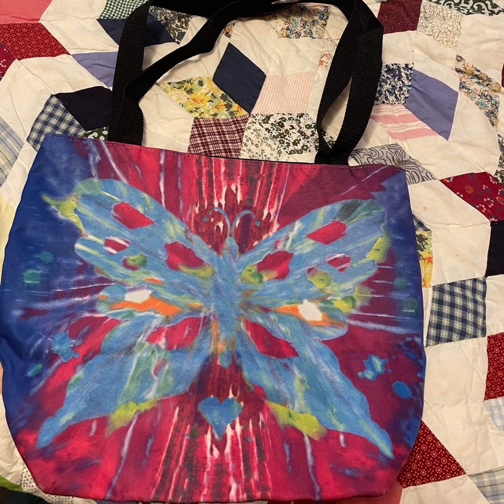 Tie Dye Tote Bag